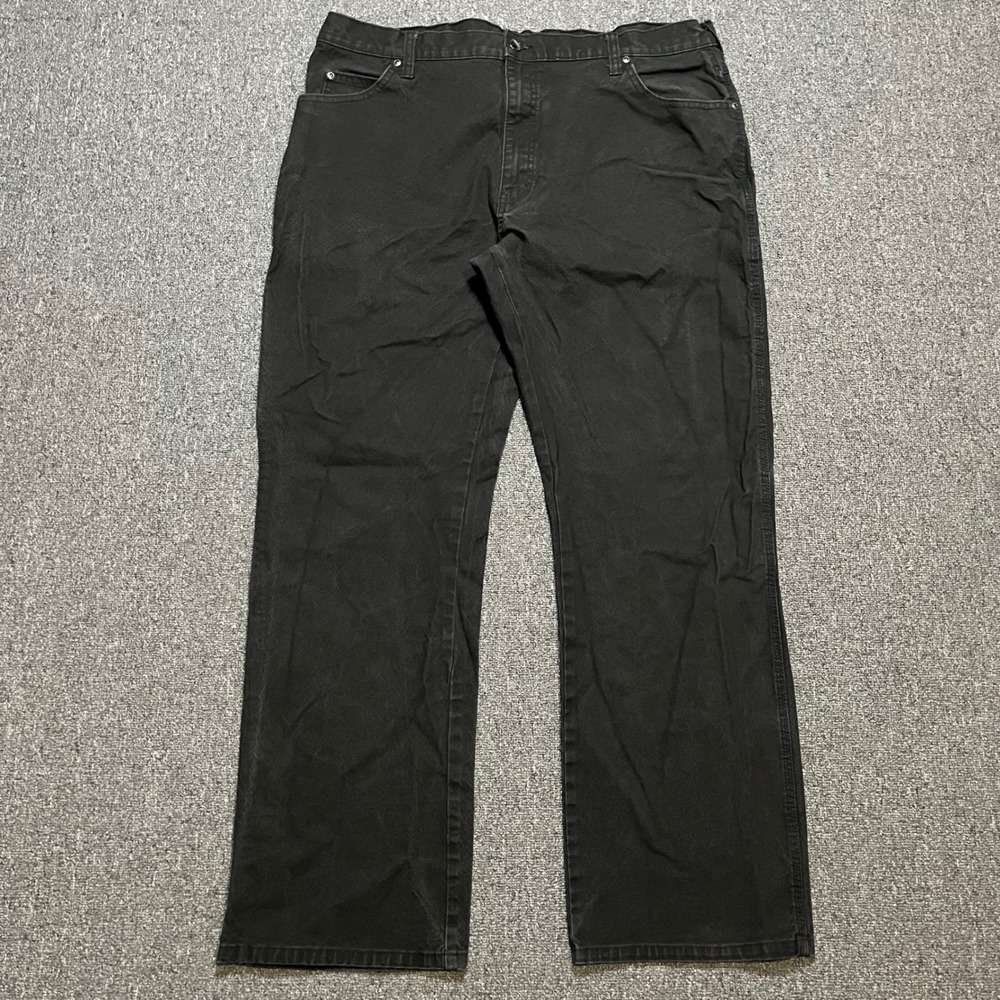Genuine Dickies‎ Mens Black Utility 5 Pocket Pants Workwear 38x32